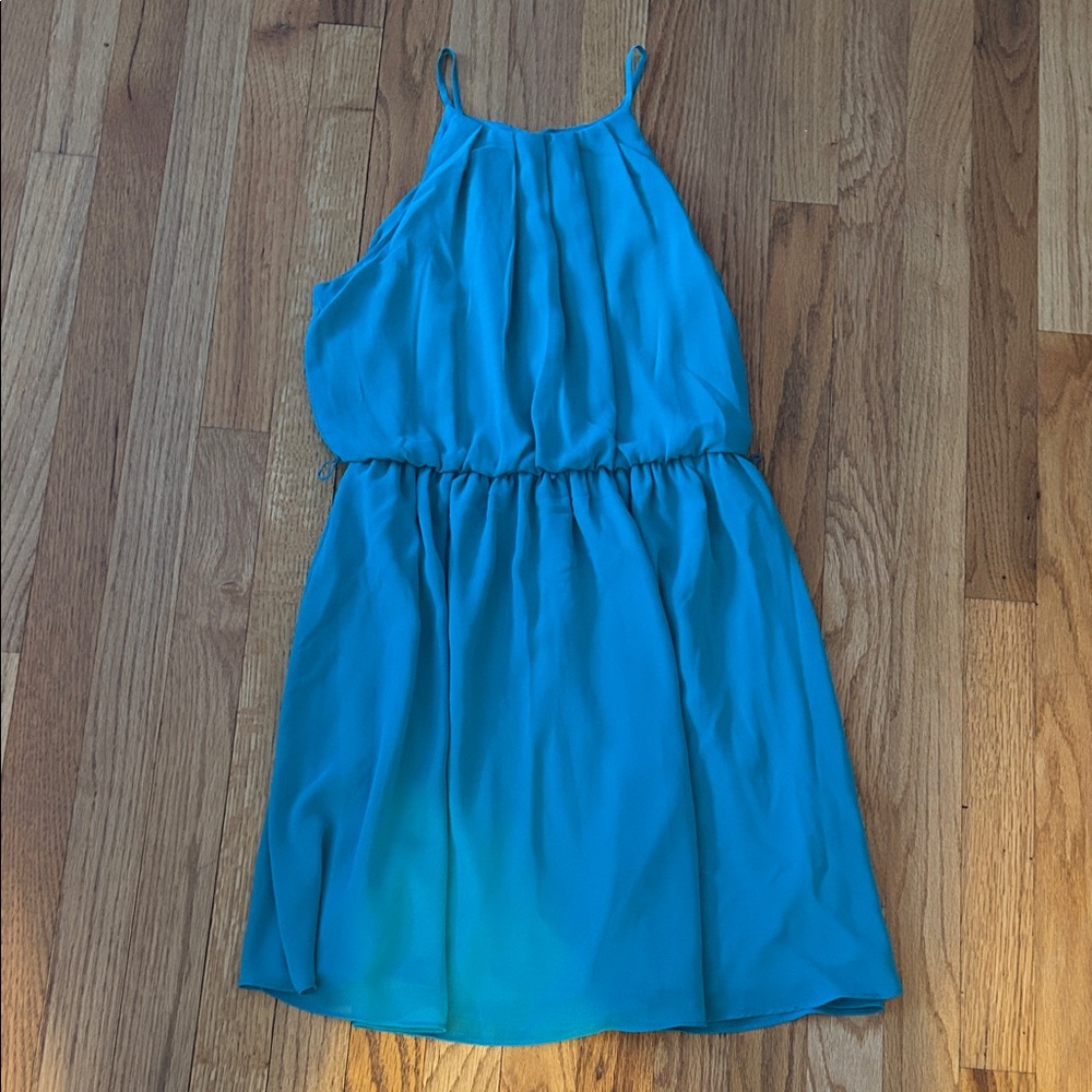 Iz Byer Vibrant Blue Kids Dress